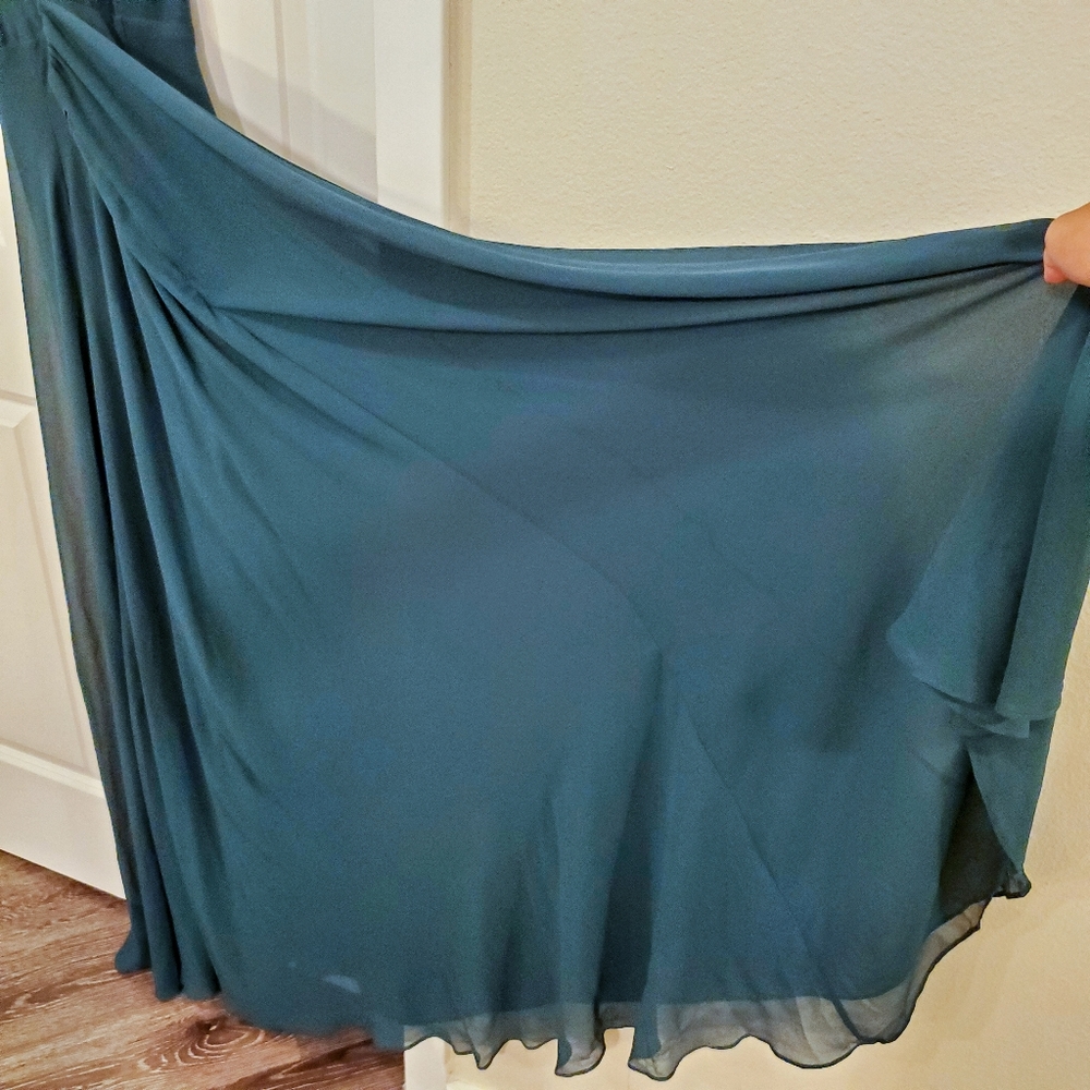 Lulu's Dark Green Mythical Kind of Love Maxi Dress - Picture 5 of 9